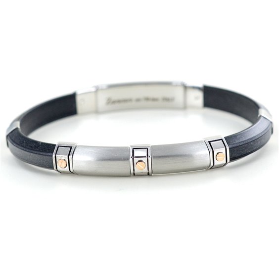 Bracciale Zancan Uomo Robertinox in Argento EXB302R-N - EXB302R-N